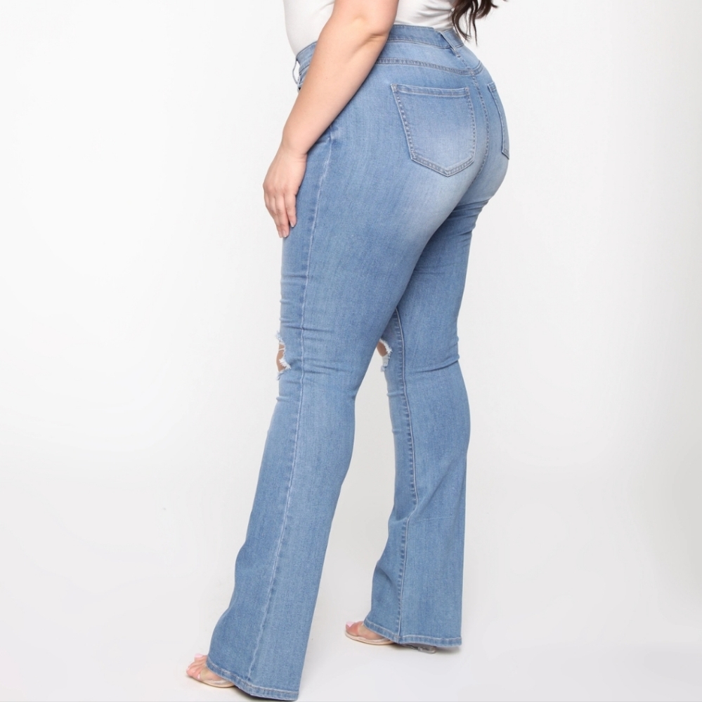 Mid Rise Bootcut Jean - Picture 2 of 4